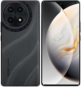 Смартфон Tecno Camon 30S (Чёрный, 6 ГБ, 128 ГБ, Dual nanoSim, Global, Без Rustore)