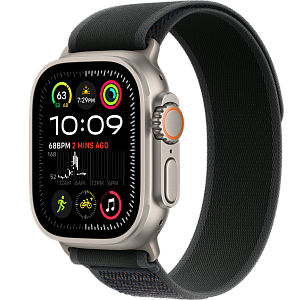 Умные часы Apple Watch Ultra 2 49 мм (2024) Natural Case with Trail Loop (49mm, Black S/M, S/M)