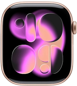 Умные часы Apple Watch Series 11 (Rose Gold, Light blush, Sport Band, 46mm, M/L)