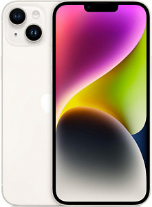 Смартфон Apple iPhone 14 Plus 512GB Dual nanoSIM (512 ГБ, Белый, Китай, 6 ГБ, Dual nanoSim, Без Rustore)