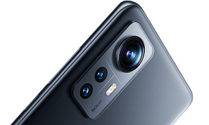 Смартфон Xiaomi 12X 8/256GB CN (8 ГБ, 256 ГБ, Черный, Китай, Dual nanoSim, Без Rustore)