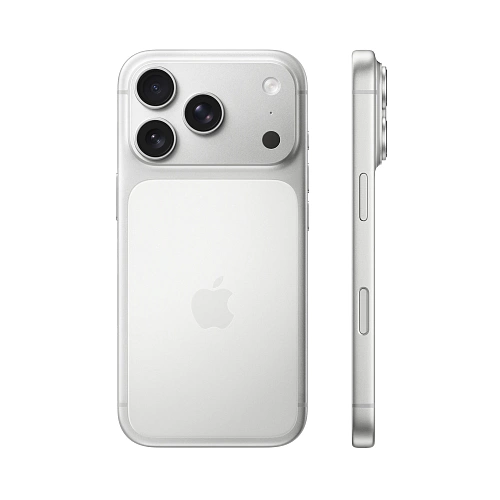 Смартфон Apple iPhone 17 Pro (Белый, 12 ГБ, 256 ГБ, nanoSim+eSim, Без Rustore)