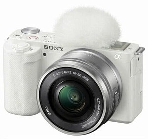 Беззеркальный фотоаппарат Sony Vlogcam ZV-E10L Kit 16-50mm (Белый)