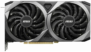 Видеокарта MSI GeForce RTX 3050 8192Mb, Ventus 2X XS 8G OC (RTX 3050 Ventus 2X XS 8G OC) 1xDVI-D, 1xHDMI, 1xDP, Ret (Чёрный)