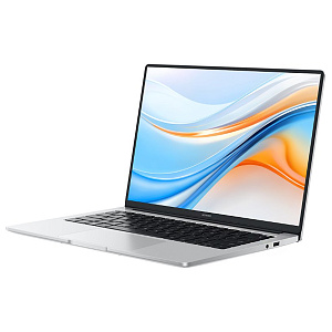 Ноутбук HONOR MagicBook X14 Plus FMI-7651 (Ryzen 7 8845HS/14"/FHD+/16Гб/512Гб SSD/Radeon 780M) 5301AJMC (Серебристый, 16 ГБ, 512 ГБ)
