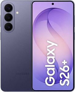 Смартфон Samsung Galaxy S26 Plus (Фиолетовый, 12 ГБ, 256 ГБ, Global, nanoSim+eSim, 5G, Без Rustore)