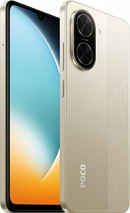 Смартфон Xiaomi POCO C71 (Золотой, 3 ГБ, 64 ГБ, RU, Dual nanoSim, Без Rustore)
