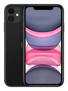 Смартфон Apple iPhone 11 128GB (128 ГБ, Black, 4 ГБ, Global, nanoSim+eSim, Уценка)