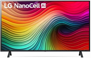 Телевизор LG 43NANO80T6A 2024 (Чёрный, 43")