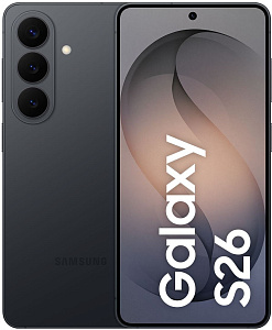 Смартфон Samsung Galaxy S26 (Черный, 12 ГБ, 512 ГБ, nanoSim+eSim, Global, 5G, Без Rustore)