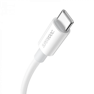 Кабель Baseus Superior Series (SUPERVOOC) Fast Charging Data Cable USB to Type-C 65W 1m (Белый)