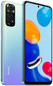 Смартфон Xiaomi Redmi Note 11 6/128GB NFC Global (6 ГБ, 128 ГБ, Голубой, Global, Dual nanoSim, Без Rustore)