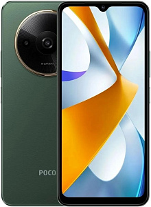 Смартфон Xiaomi POCO C61 4/128GB (Зеленый, 4 ГБ, 128 ГБ, Dual nanoSim, Global, Без Rustore)