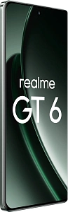 Смартфон Realme GT6 12/256GB (Зелёный, 12 ГБ, 256 ГБ, Dual nanoSim, Global, Без Rustore)