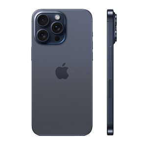 Смартфон Apple iPhone 15 Pro Max 512GB eSim (Титановый синий, 8 ГБ, 512 ГБ, США, eSim, Без Rustore)