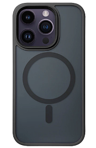 Чехол Hybrid MagSafe для iPhone 14 Pro (Чёрный)