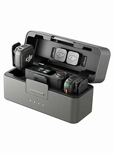 Микрофон DJI Mic 3 (2 TX + 1 RX + Charging Case) (Черный)
