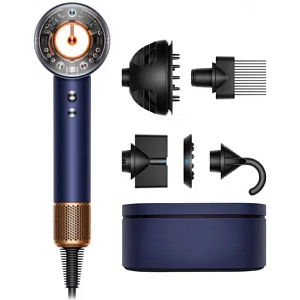 Фен Dyson Supersonic Nural HD16 (Diffuse Синий/Медный)