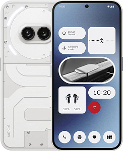 Смартфон Nothing Phone (2A) 8/128GB (Белый, 8 ГБ, 128 ГБ, Dual nanoSim, Global, Без Rustore)