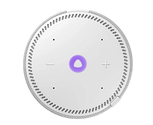 Умная колонка Яндекс Новая Станция Мини (без часов) (Серый)