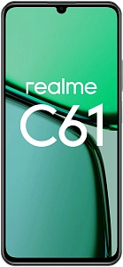 Смартфон Realme C61 6/128GB (Зелёный, 6 ГБ, 128 ГБ, Dual nanoSim, Global, Без Rustore)
