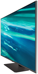 Телевизор Samsung QE50Q80AAU QLED, HDR (2021) (RU/A) (Чёрный, RU)