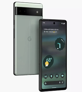 Смартфон Google Pixel 6a 6/128GB Global (6 ГБ, 128 ГБ, Зелёный, Global, nanoSim+eSim, Без Rustore)