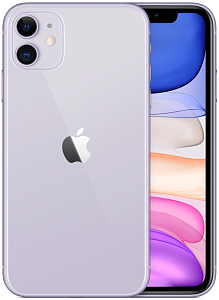 Смартфон Apple iPhone 11 256GB (256 ГБ, Фиолетовый, 4 ГБ, nanoSim+eSim, Global, Без Rustore)