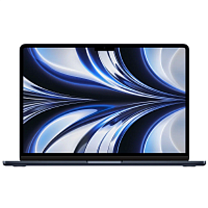 Ноутбук Apple MacBook Air 13 2022 (M2 8-Core, GPU 8-Core, 8GB, 256GB) (8 ГБ, 256 ГБ, MLY33, Тёмная ночь)