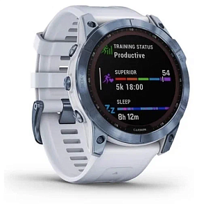 Умные часы Garmin Fenix 7X Sapphire Solar Wi-Fi (Синий)