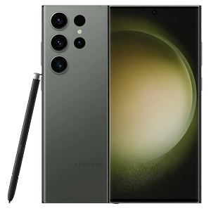 Смартфон Samsung Galaxy S23 Ultra 8/256GB (8 ГБ, 256 ГБ, Зелёный, nanoSim+eSim, Global, Без Rustore)