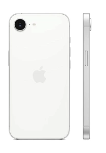 Смартфон Apple iPhone 16e 128GB (Белый, nanoSim+eSim, Global, 128 ГБ, 8 ГБ, Без Rustore)