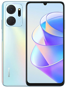 Смартфон HONOR X7a 4/128GB (Cеребристый, 128 ГБ, 4 ГБ, Dual nanoSim, Global, Без Rustore)