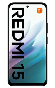 Смартфон Xiaomi Redmi 15 4G (Черный, 128 Гб, 6 ГБ, RU)