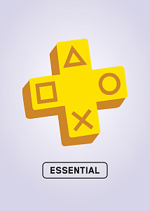 PS Plus Essential на 1 месяц (PlayStation 4/5, Прозрачный)