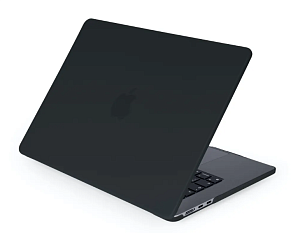 Чехол накладка Gurdini на Macbook Air 15 2023 (Черный)