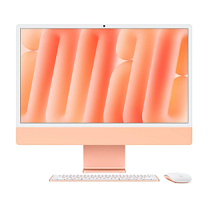 Моноблок Apple iMac 24 2024 (M4 10-Core, GPU 10-Core, 24GB, 1ТB) (Оранжевый, 24 ГБ, 1 ТБ)