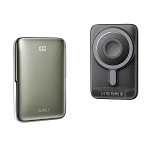Внешний аккумулятор WIWU Elite Series Magsafe Wi-P018 10000 mAh (Черный)