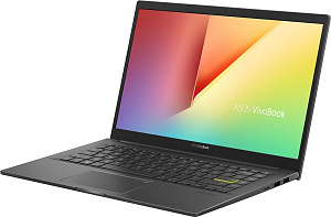 Ноутбук ASUS VivoBook F413EA-EB228T (Intel Core i5 1135G7 2400MHz/14"/1920x1080/8GB/512GB SSD/Intel Iris Xe Graphics/Windows 10 Домашняя 64) (RU/A) (Чёрный, 8 ГБ, 512 ГБ, RU)