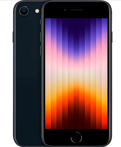 Смартфон Apple iPhone SE 2022 256GB (Черный, 256 ГБ, 4 ГБ, Global, nanoSim+eSim, Без Rustore)