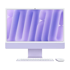 Моноблок Apple iMac 24 2024 (M4 10-Core, GPU 10-Core, 16GB, 256GB) (Фиолетовый, 16 ГБ, 256 ГБ, Z1ET000MF)