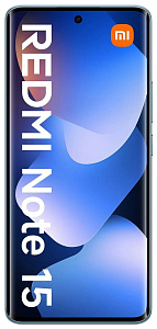 Смартфон Xiaomi Redmi Note 15 4G (8 ГБ, 256 ГБ, Синий, Global, Dual nanoSim, Без Rustore)