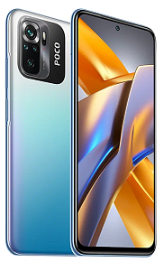 Смартфон Xiaomi POCO M5s 6/128GB Global (Синий, 6 ГБ, 128 ГБ, Global, Dual nanoSim, Без Rustore)