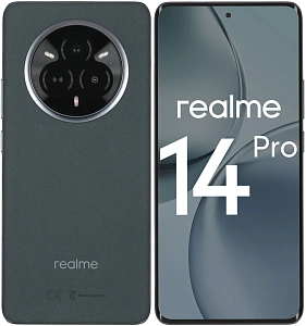 Смартфон Realme 14 Pro (Серый, 12 ГБ, 512 ГБ, Global, Dual nanoSim, Без Rustore)