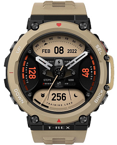 Умные часы Amazfit T-Rex 2 GPS (Пустынный хаки)