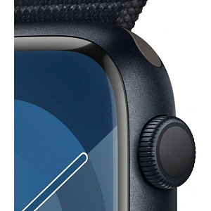 Умные часы Apple Watch Series 9 41мм (41mm, Темная ночь, S/L, Sport Loop)