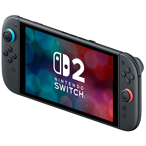 Игровая приставка Nintendo Switch 2 (Черно-красный, 256 ГБ, 7.9", LCD, с игрой Mario Kart World)
