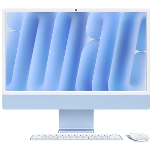 Моноблок Apple iMac 24 2024 (M4 8-Core, GPU 8-Core, 24GB, 512GB) (Синий, 24 ГБ, 512 ГБ)