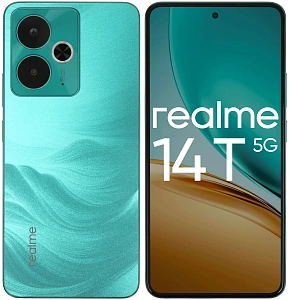 Смартфон Realme 14T (Зелёный, 12 ГБ, 256 ГБ, Global, Dual nanoSim, Без Rustore)