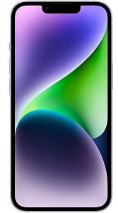 Смартфон Apple iPhone 14 256GB eSIM (256 ГБ, Фиолетовый, США, 6 ГБ, eSim, Без Rustore)